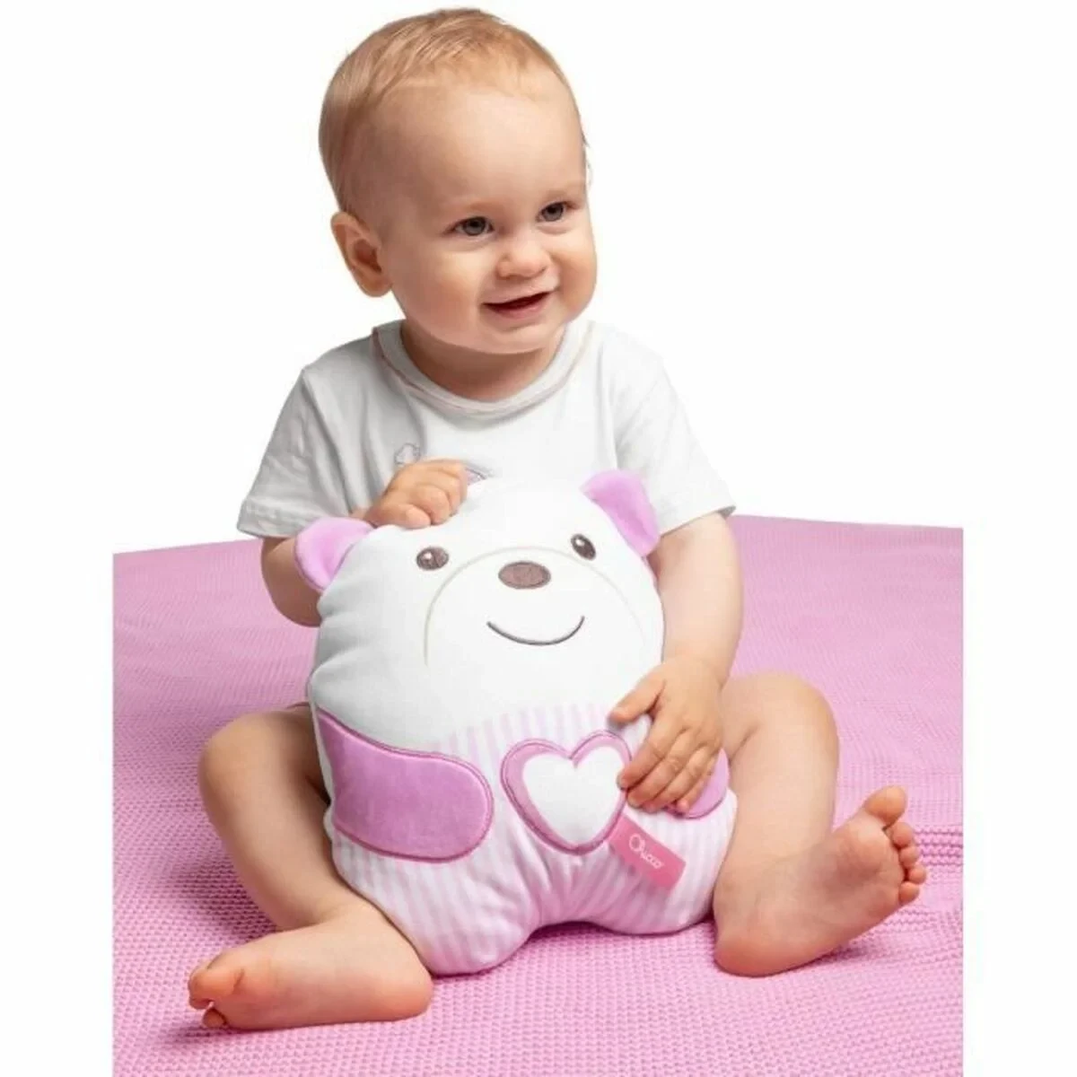 Peluche Chicco Rosa Rose