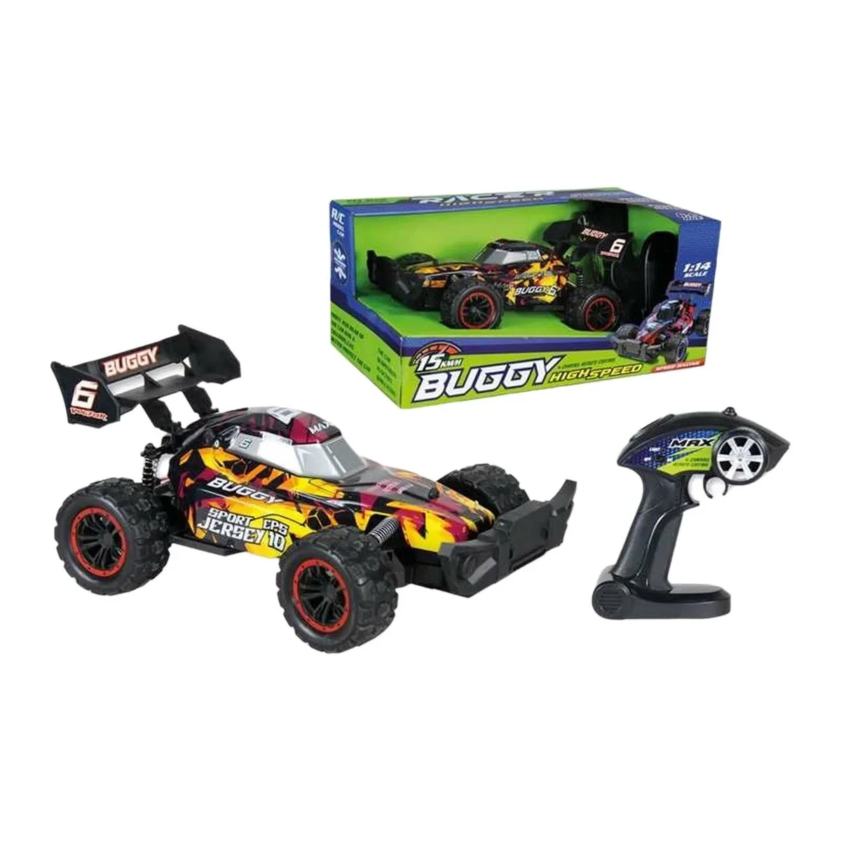 Coche Radio Control Buggy  1:14 31 x 19 x 13 cm
