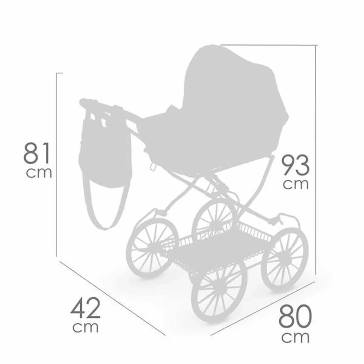 Carrito para Muñecas Decuevas