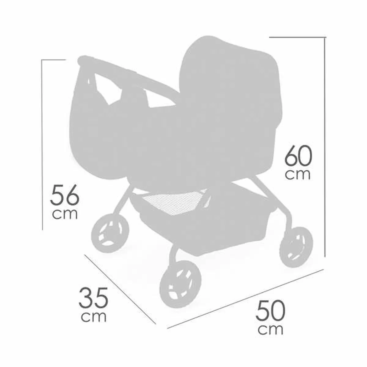 Carrito para Muñecas Decuevas