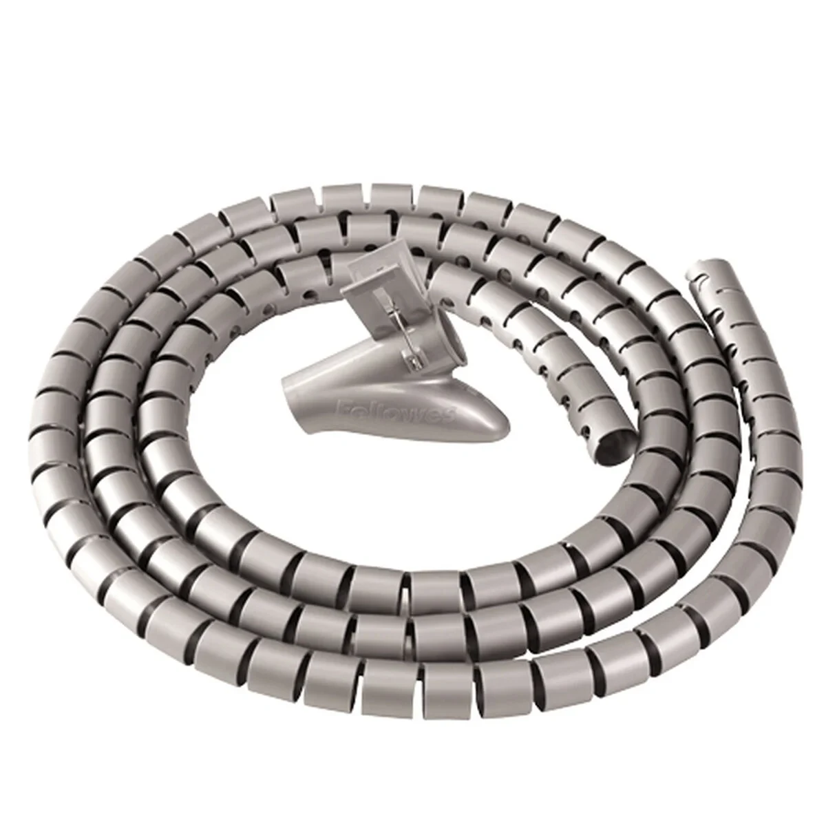 Organizador de Cables Fellowes CableZip Plateado 200 mm 2 mm