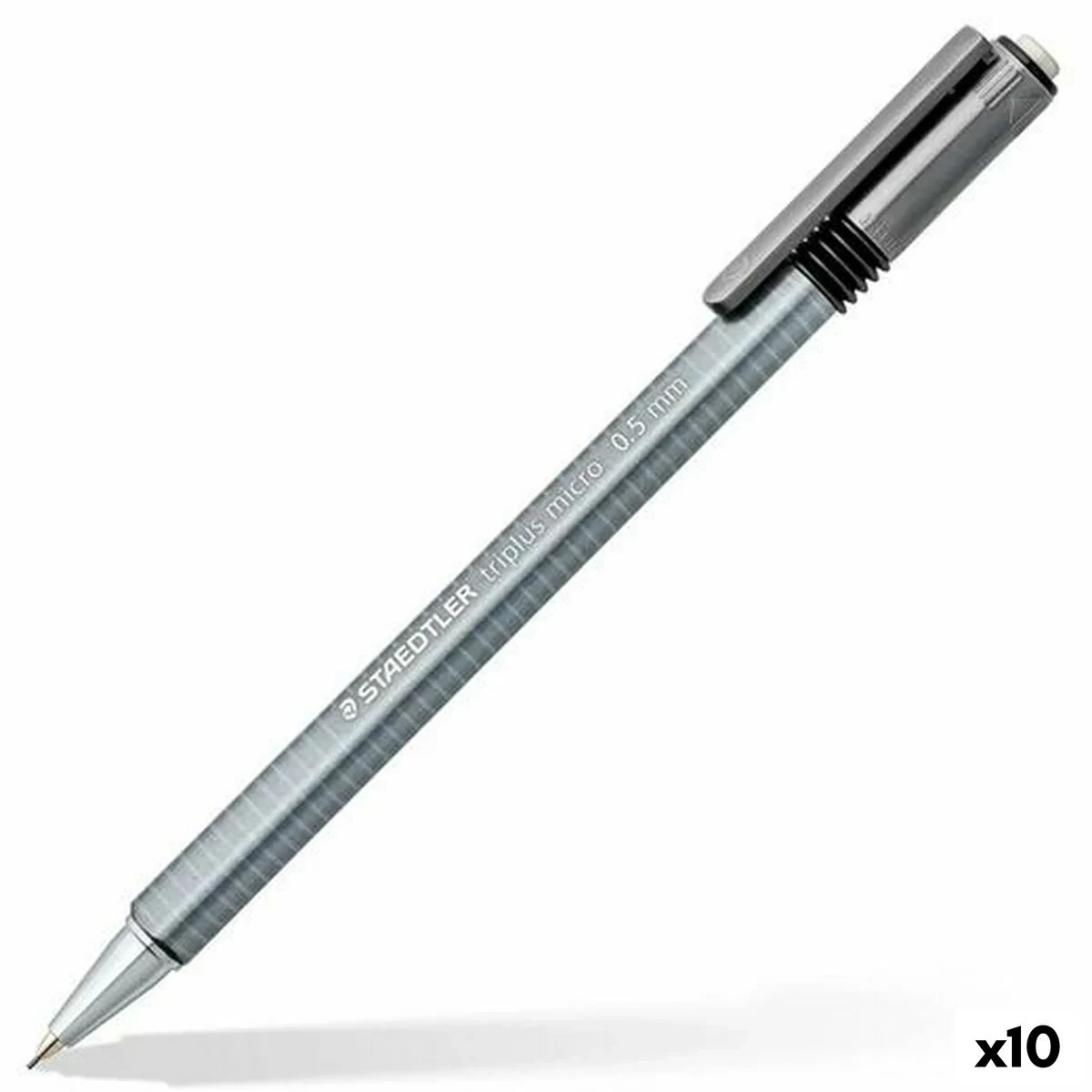 Portaminas Staedtler Triplus Micro 774 Gris 0,5 mm (3 Piezas) (10 Unidades)