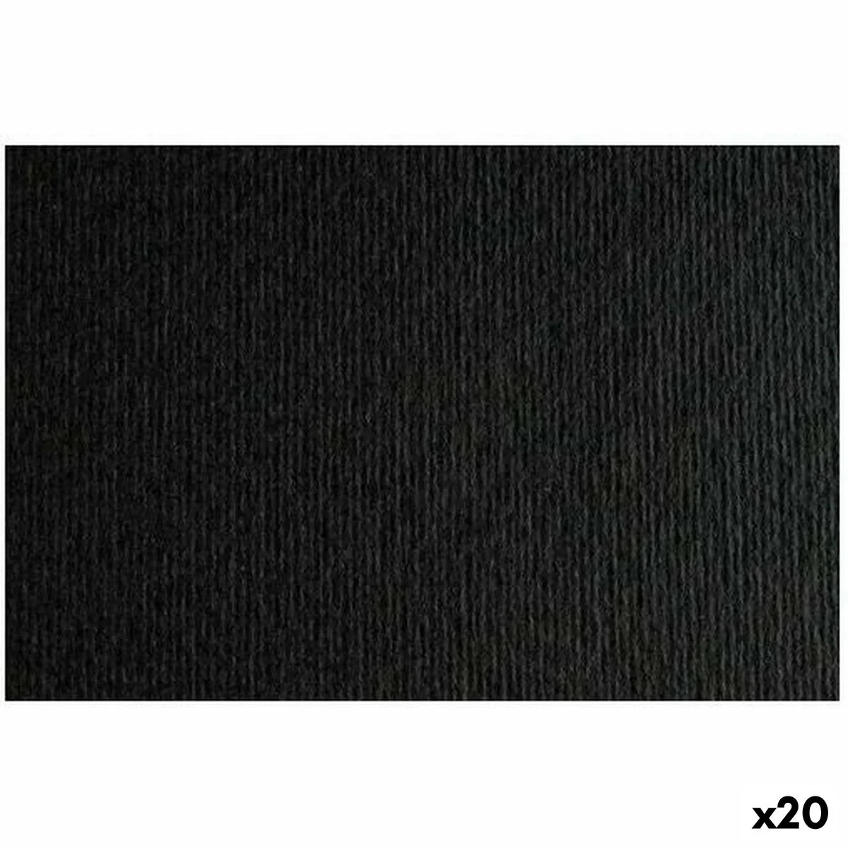 Cartulinas Sadipal LR 200 Negro 50 x 70 cm Texturizada (20 Unidades)