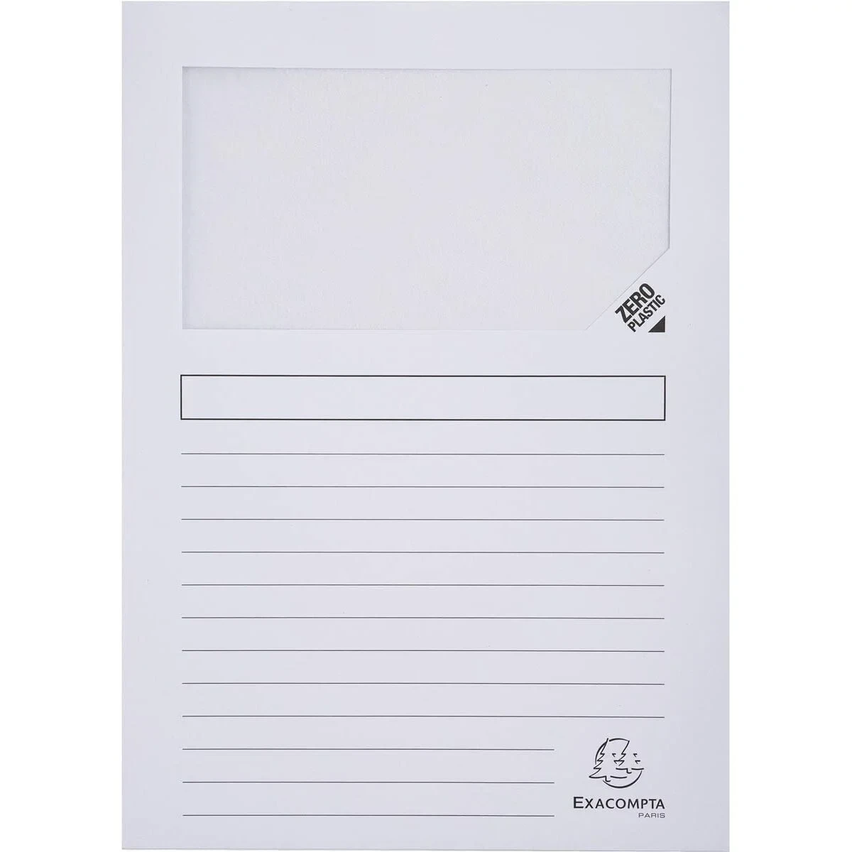 Subcarpeta Exacompta Forever Blanco A4 100 Piezas (4 Unidades)