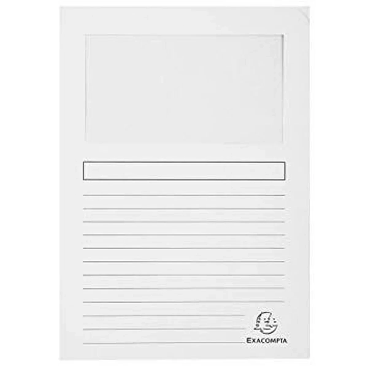 Subcarpeta Exacompta Forever Blanco A4 100 Piezas (4 Unidades)