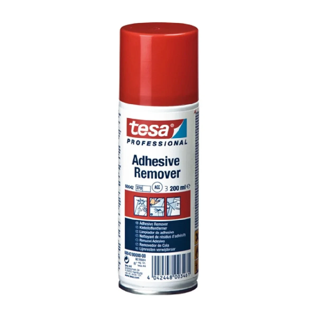 Limpiador Adhesivo TESA 200 ml Spray (12 Unidades)