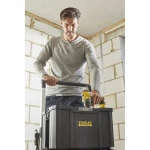 Caja de Herramientas Stanley Negro Polipropileno Plástico