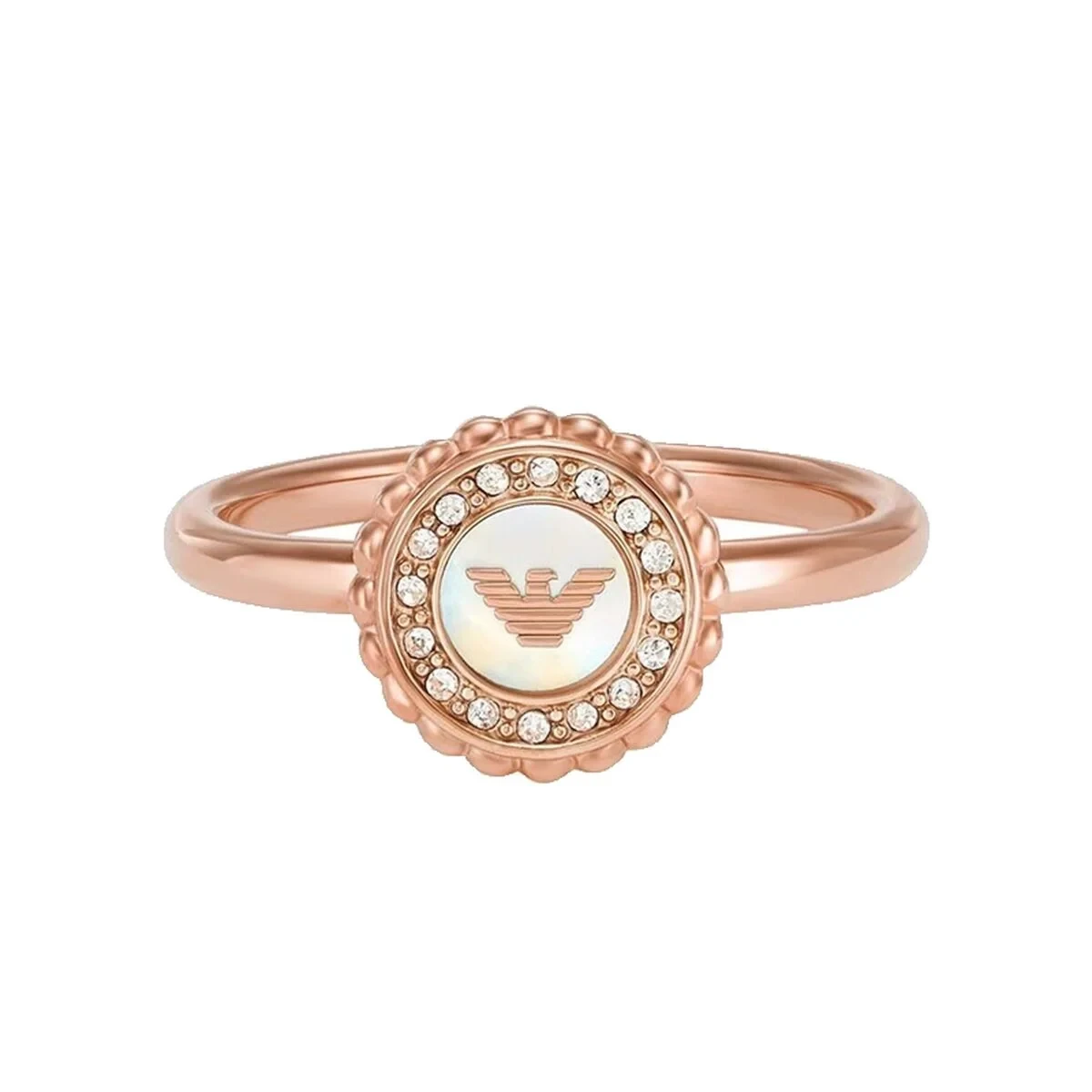 Anillo Mujer Emporio Armani EGS3020221505 Oro Rosa