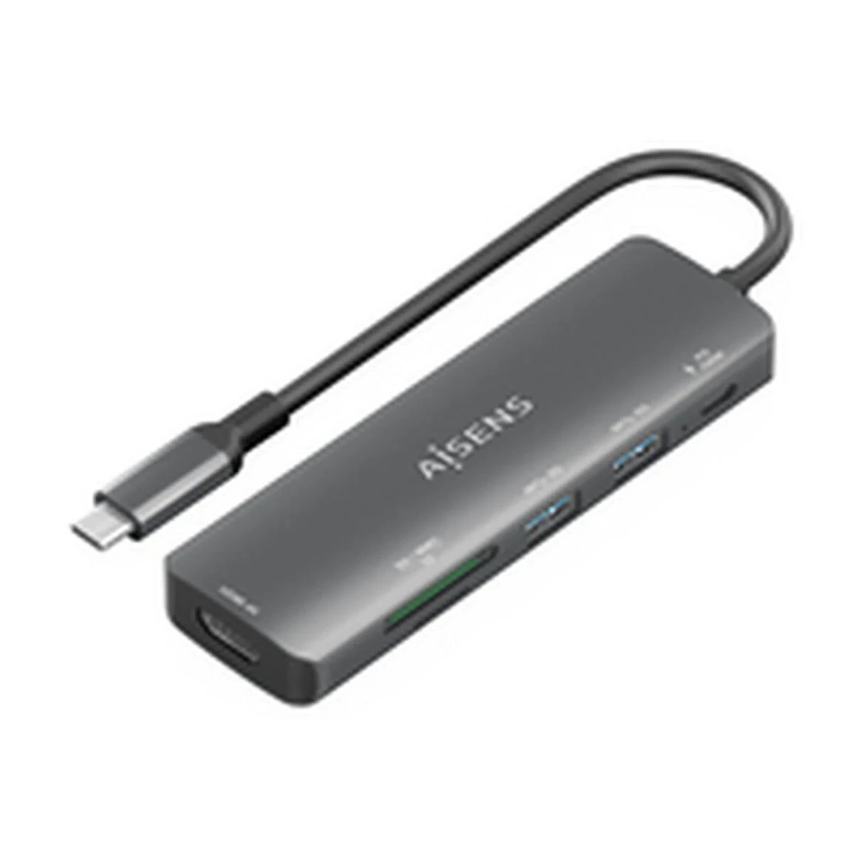 Hub USB Aisens ASUC-6P023-GR