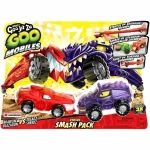Muñeco de Acción Moose Toys GOO MOBILES - BLAZAGON VS TREADS SHREDZ Rojo
