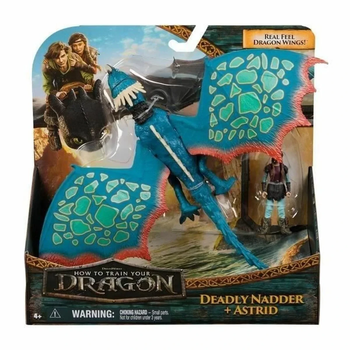 Figura de Acción Spin Master MAESTRO DE GIRO DRAGÓN Y VIKINGO 25 CM STORM