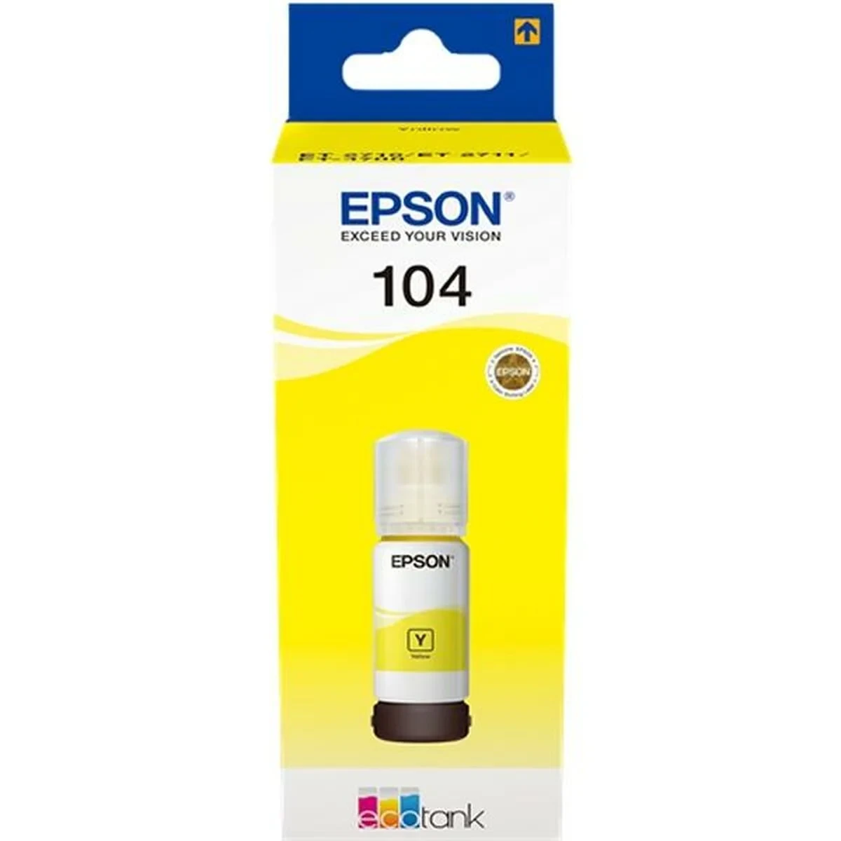 Tinta de recarga Epson 104 Amarillo