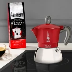 Cafetera Italiana Bialetti 0006944/NP Rojo Metal Aluminio 150 ml