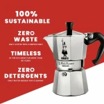 Cafetera Italiana Bialetti 0001161 Plateado 60 ml