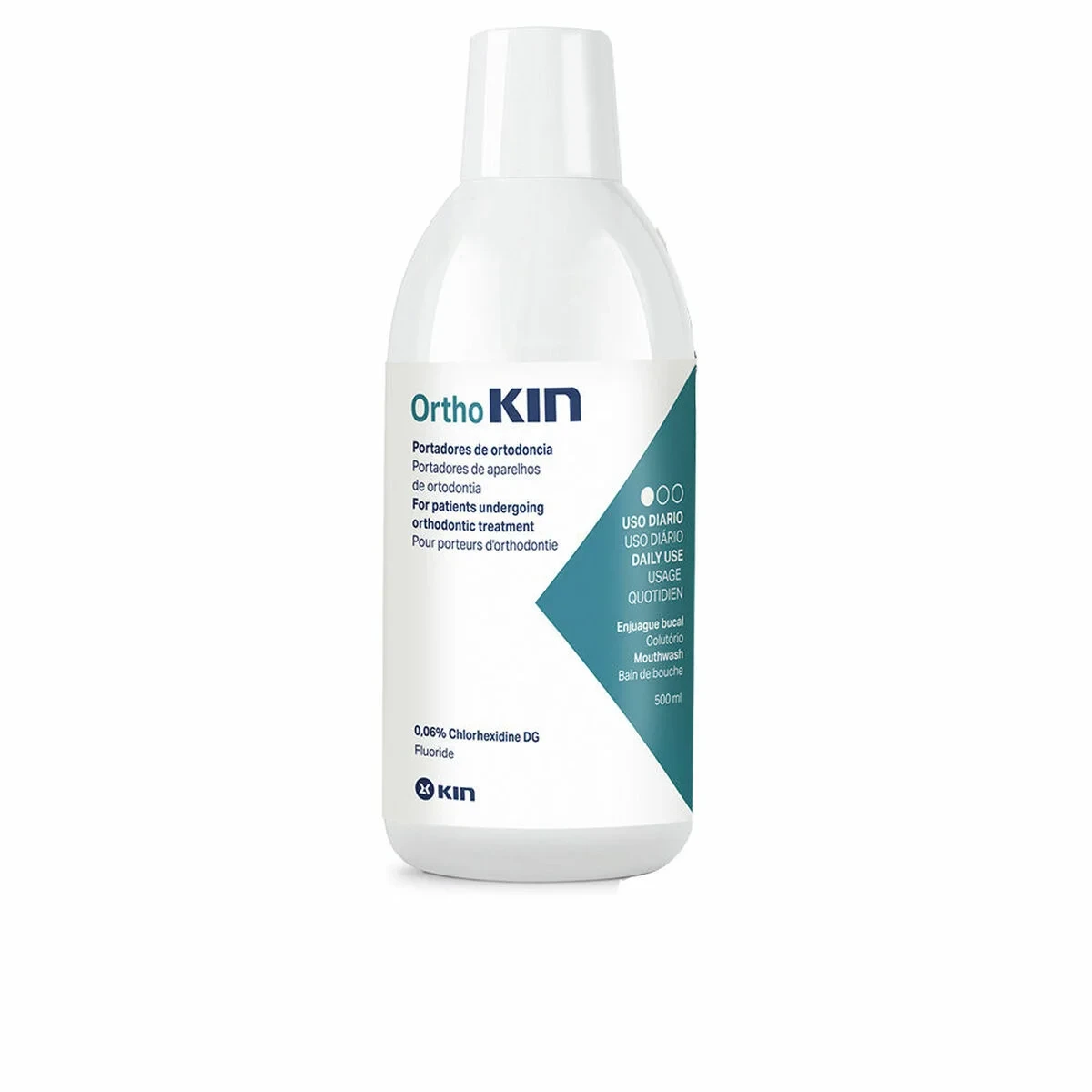 Enjuague Bucal Kin ORTHOKIN Menta 500 ml