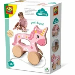 Figura Articulada SES Creative Unicornio de madera 2 en 1 Unicornio