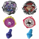 Juego de habilidad Hasbro Beat Tyranno 4-70Q y Knife Shinobi 4-80HN 2 Piezas 2 Unidades