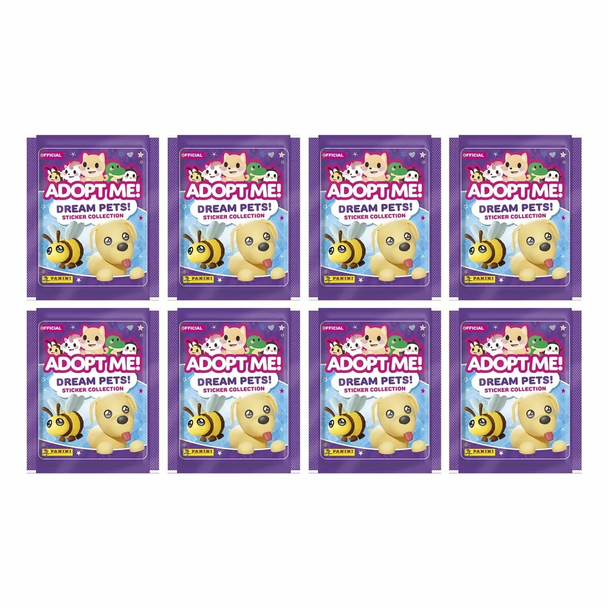 Pack de cromos Panini ¡Adoptame! Roblox