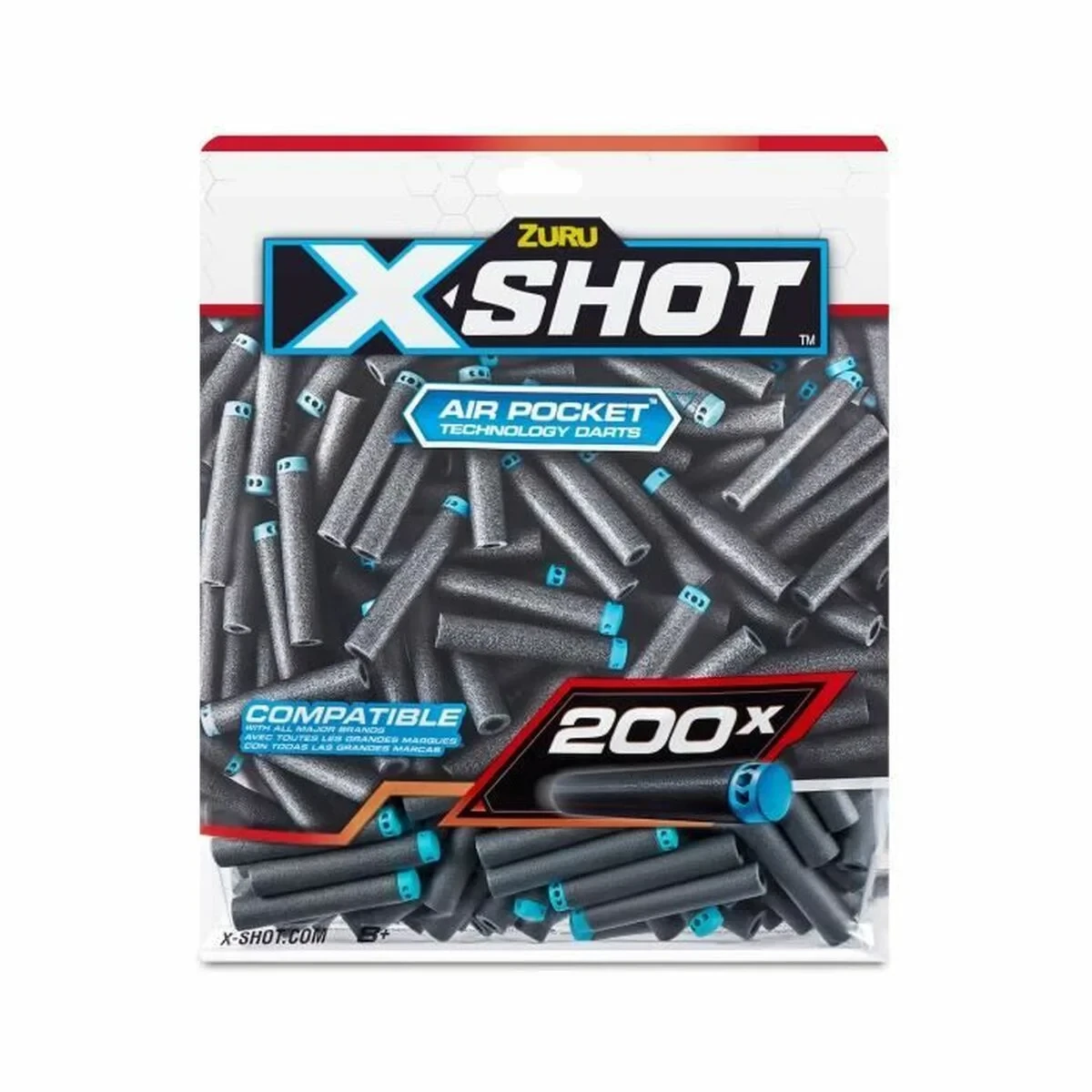 Pistola de Dardos Zuru X-SHOT Excel Pack 200