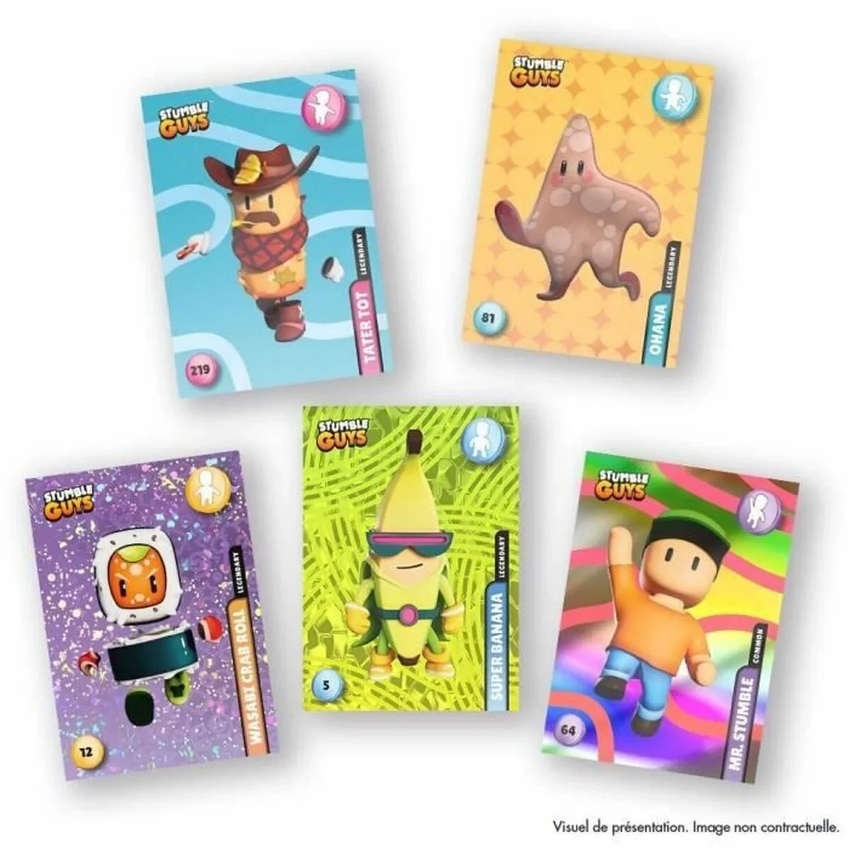 Pack de cromos Panini Stumble Guys TC 2