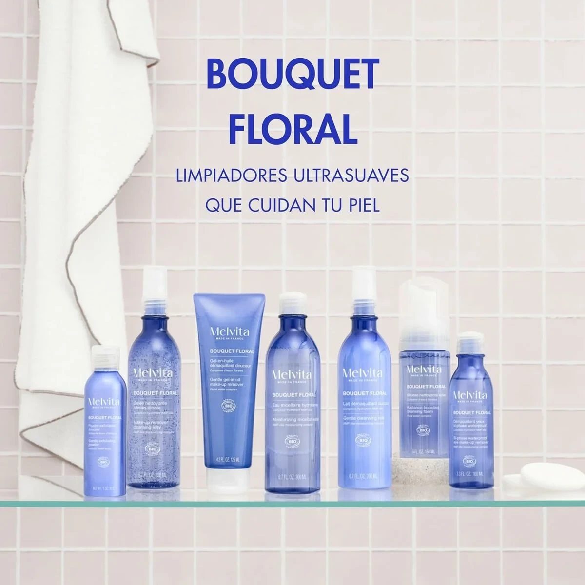 Desmaquillante Facial Melvita BOUQUET FLORAL DETOX