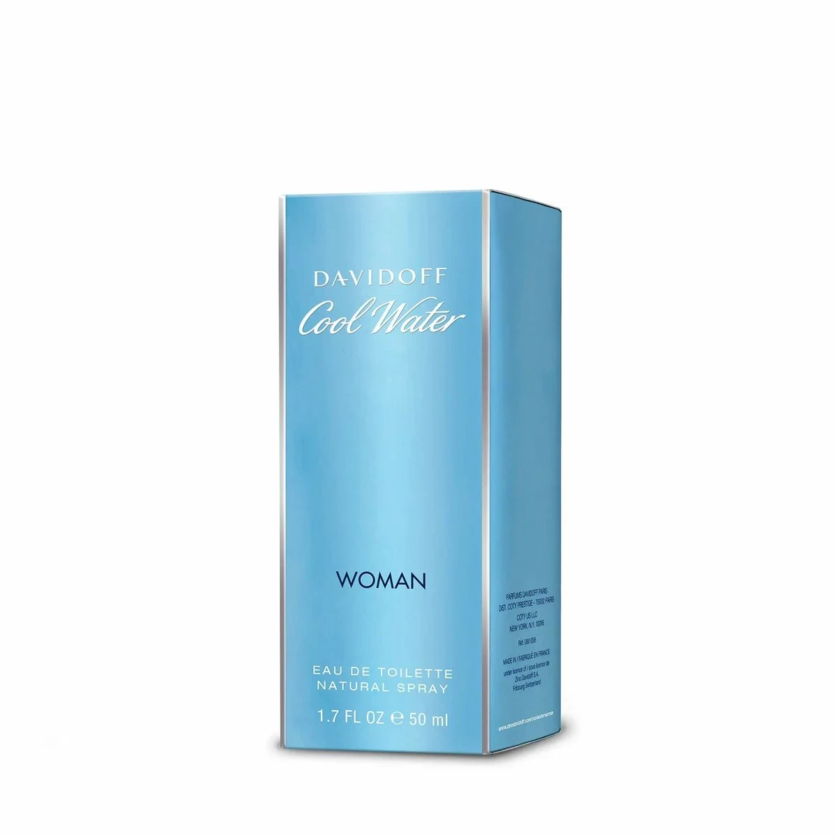 Perfume Mujer Davidoff Cool Water Woman EDT 50 ml (1 unidad)