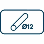 Pistola de encolar Rapid EG212 Ø 12 mm