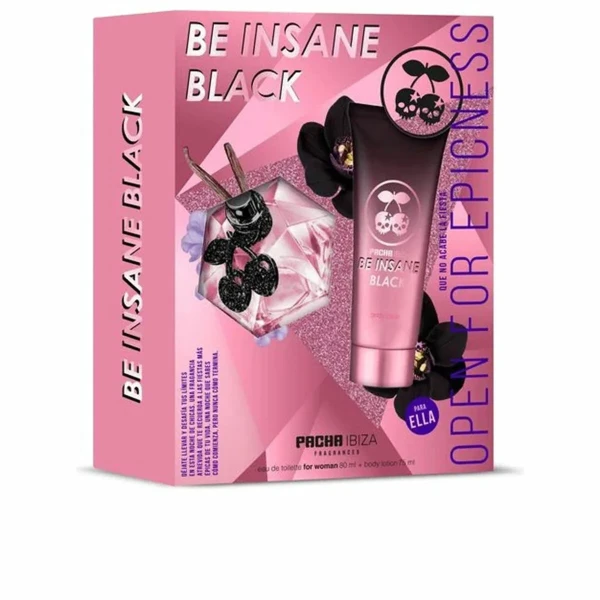 Set de Perfume Mujer Pacha Ibiza Be Insane Black 2 Piezas