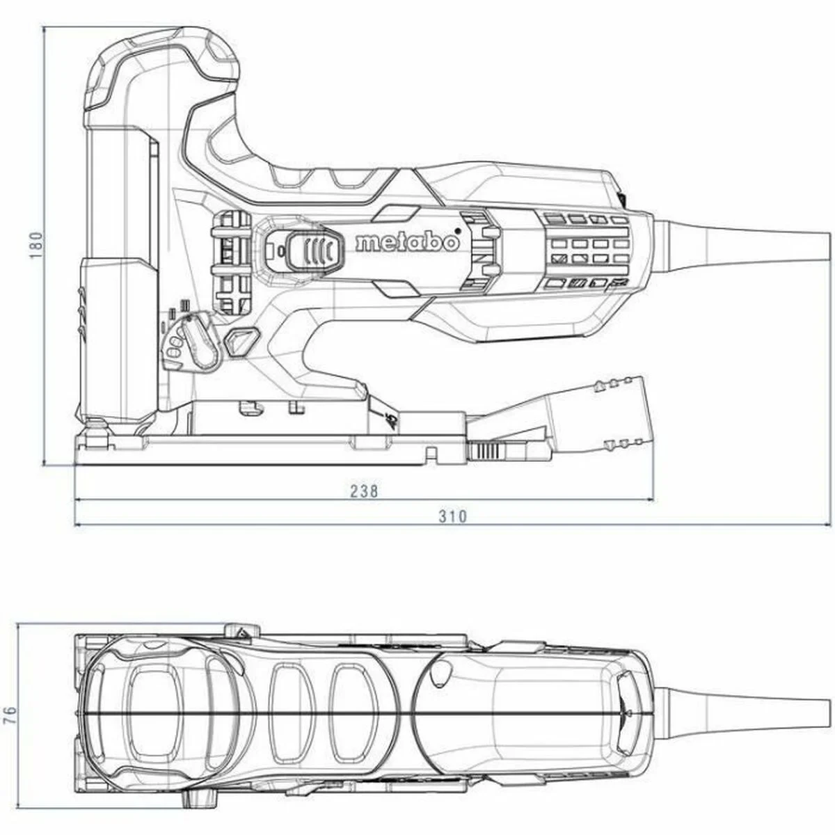 Sierra de Calar Metabo STE 100 Quick
