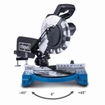 Sierra ingletadora Scheppach HM210L 1500 W