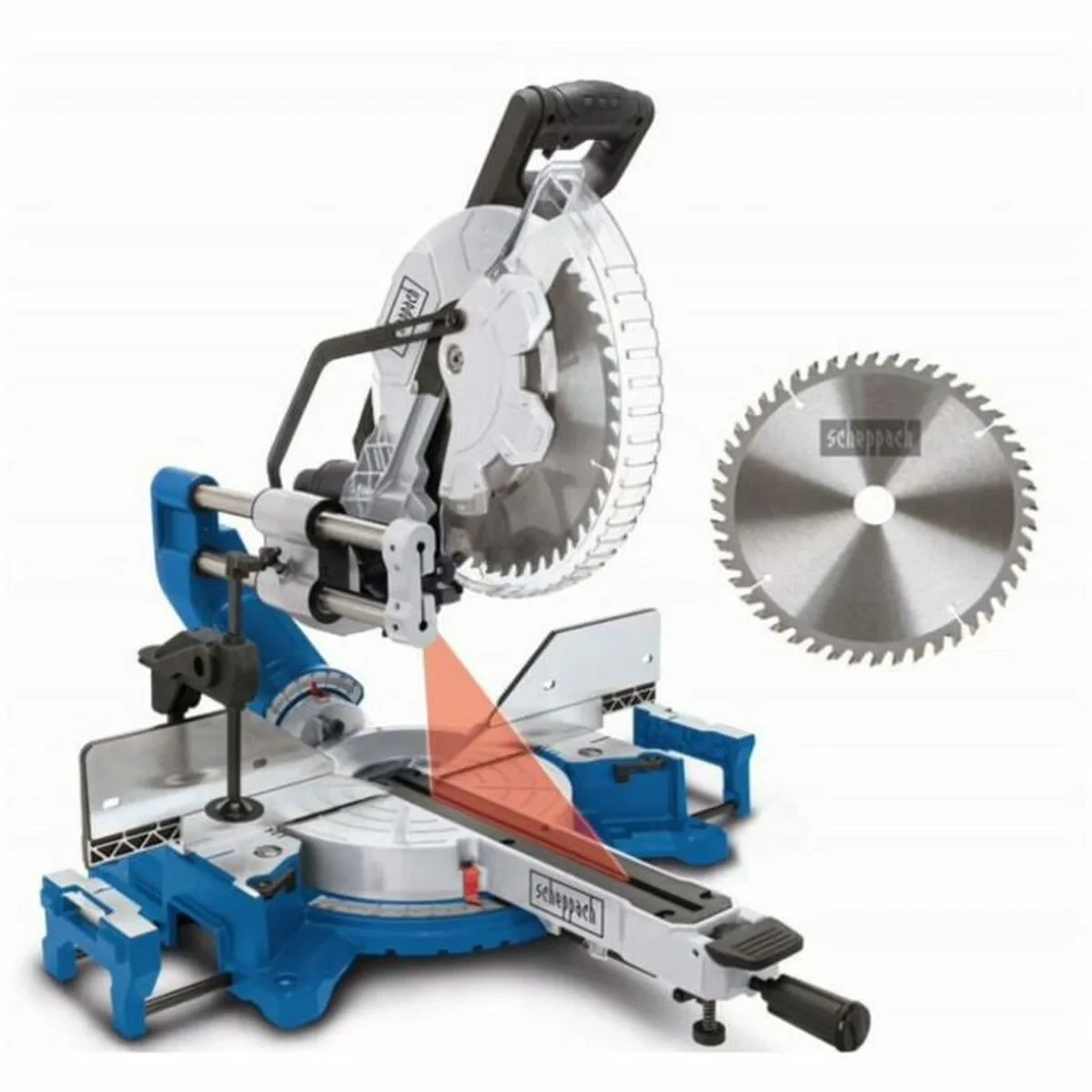 Sierra ingletadora Scheppach HM305SL 2000 W