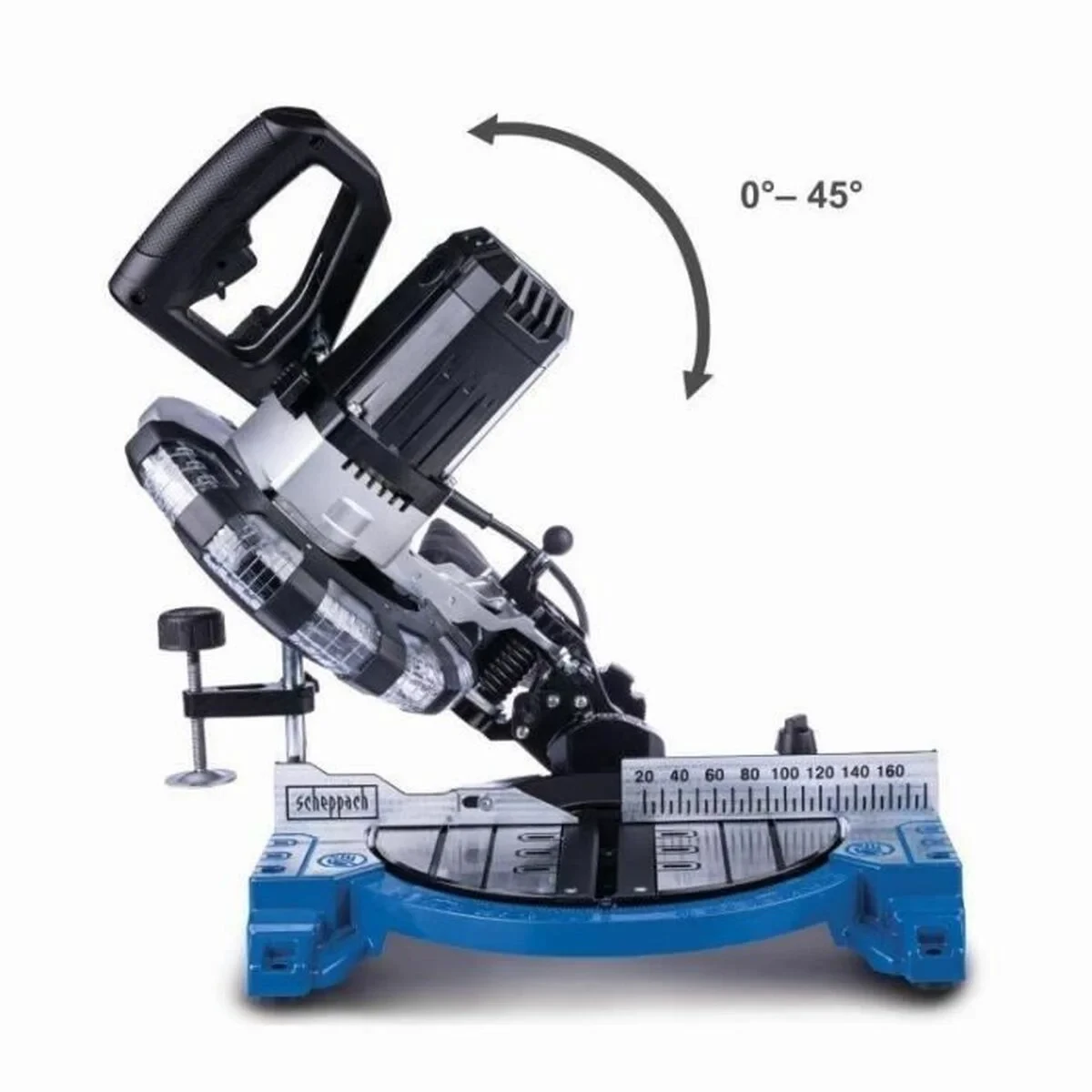 Sierra ingletadora Scheppach HM210L 1500 W