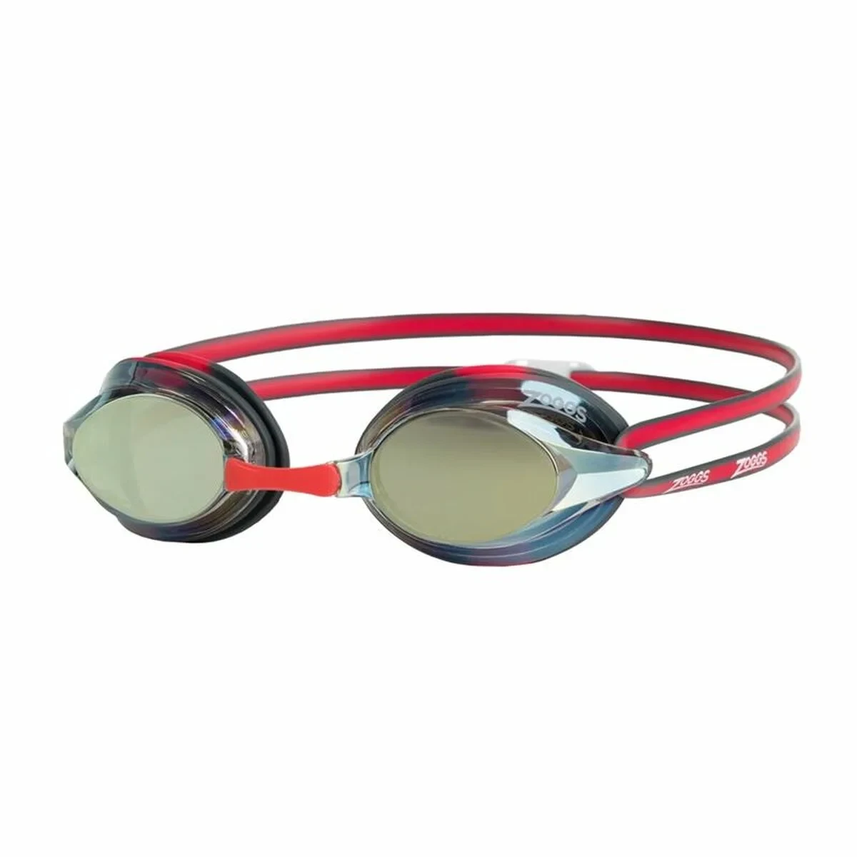 Gafas de Natación Zoggs Racer Titanium Rojo Talla única