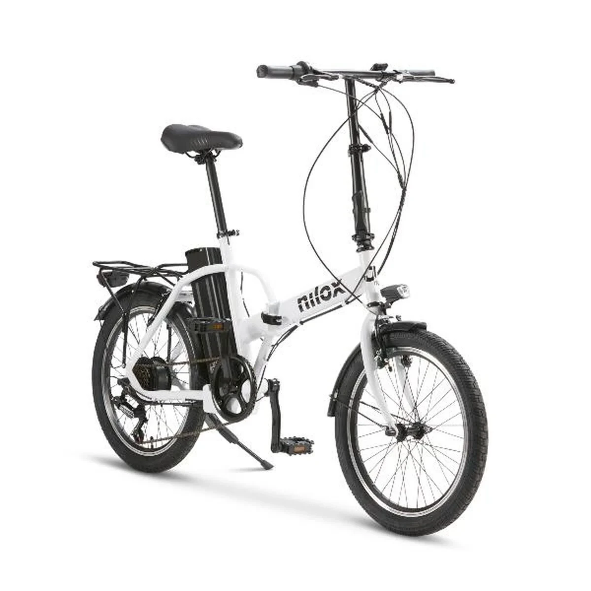 Bicicleta Eléctrica Nilox J1 PRO Blanco 250 W 9600 mAh 20"
