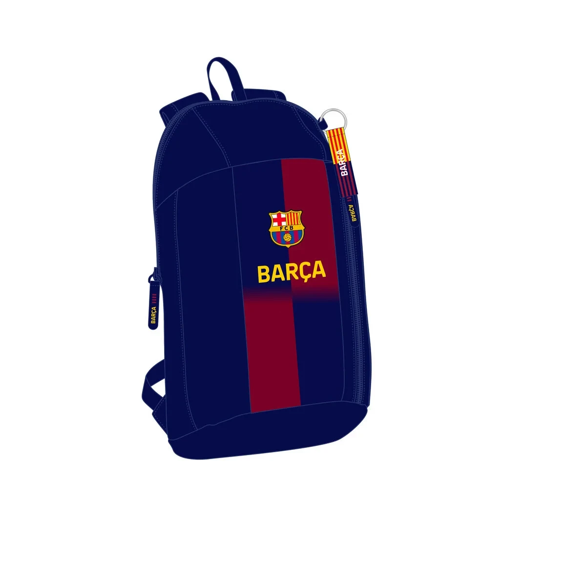 Mochila F.C. Barcelona Azul Granate 22 x 39 x 10 cm