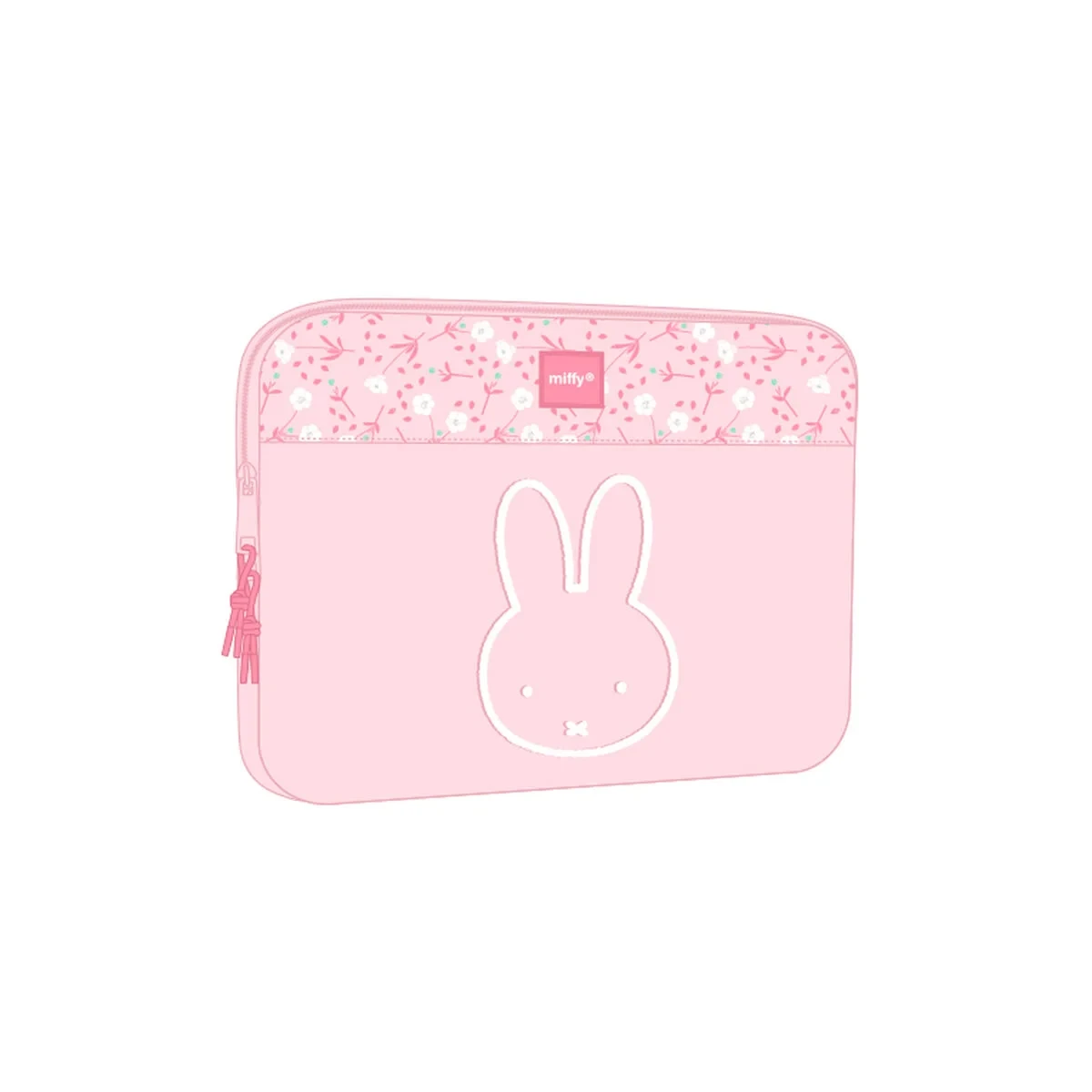 Mochila Escolar Miffy Flores 39,5 x 27,5 x 3,5 cm