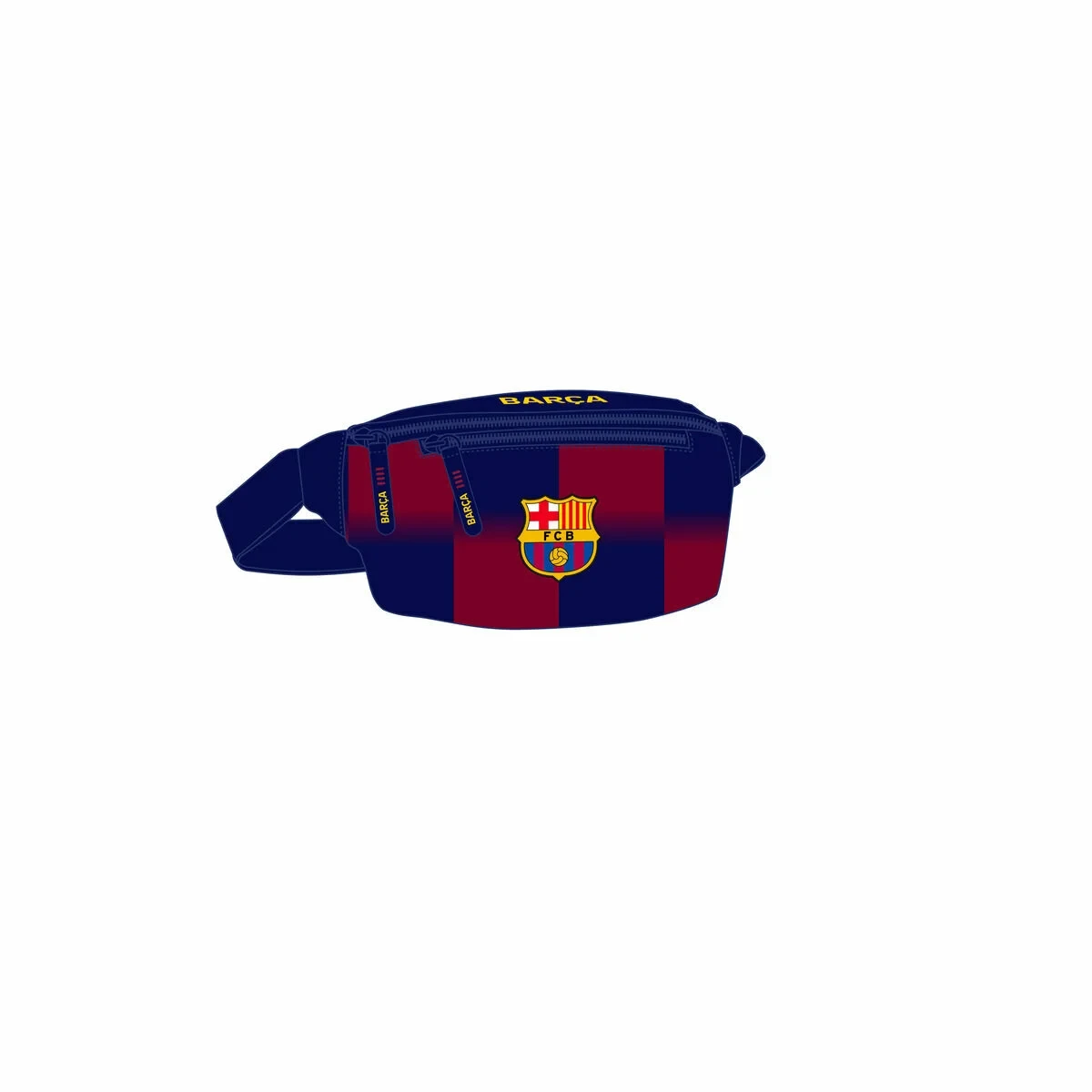 Riñonera F.C. Barcelona Azul Granate Deportivo 23 x 12 x 9 cm