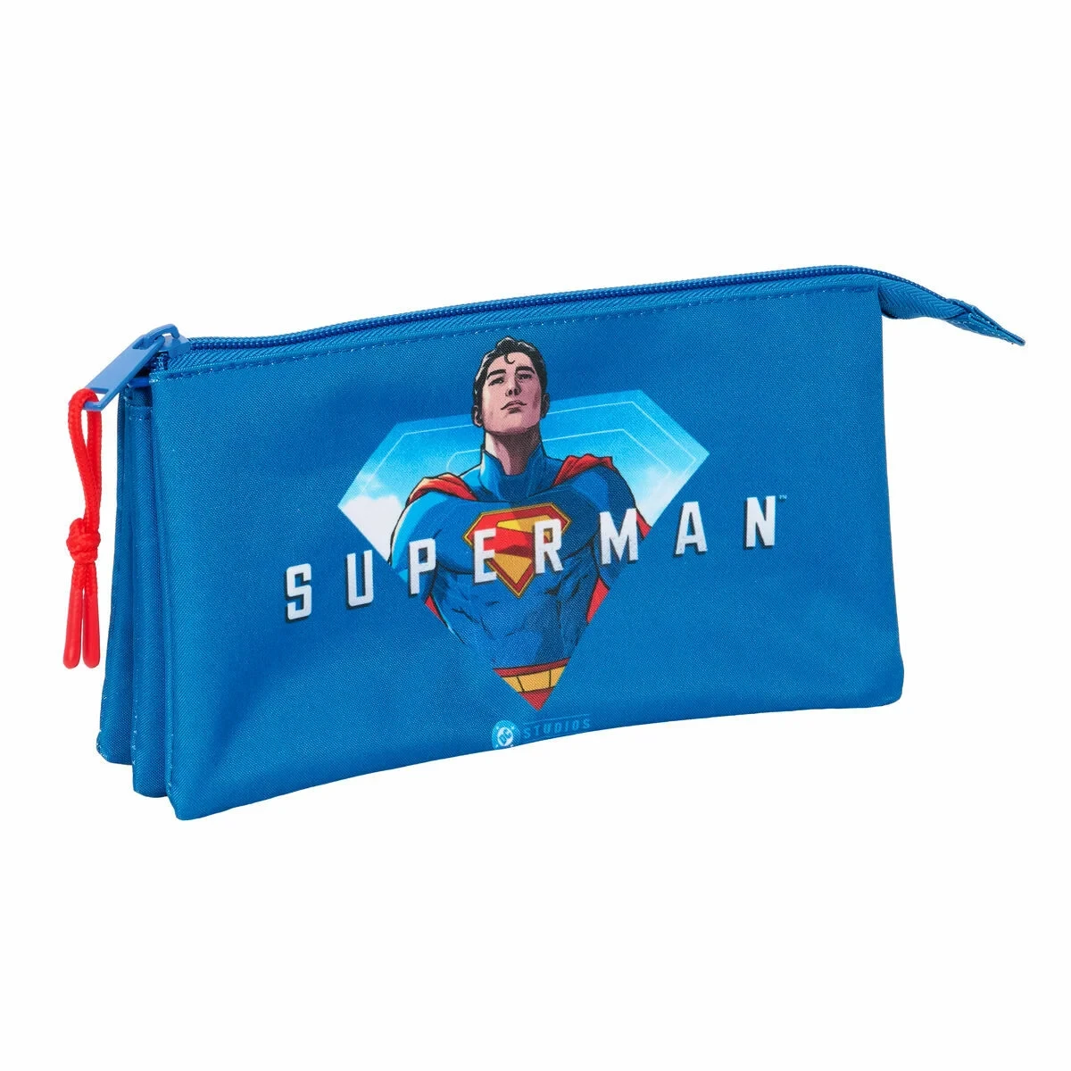 Portatodo Superman Azul 22 x 12 x 3 cm