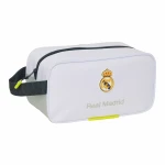 Zapatillero de Viaje Real Madrid C.F. Blanco 29 x 15 x 14 cm
