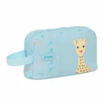 Portameriendas Térmico Sophie la Girafe Azul 21,5 x 12 x 6,5 cm