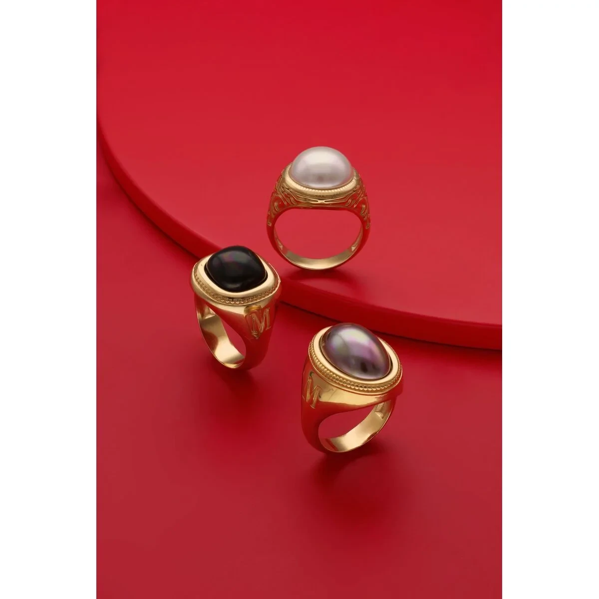 Anillo Mujer Majorica 17217.07.1.917.010.1 Dorado