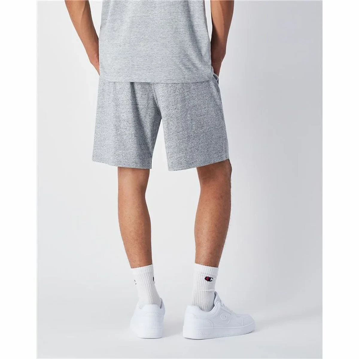 Pantalones Cortos de Hombre Champion Gris