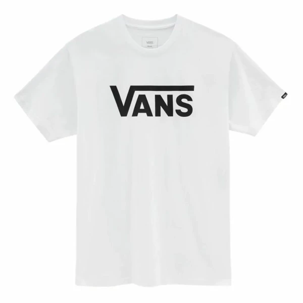 Camiseta de Manga Corta Hombre Vans Mn Classic Blanco Negro