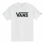 Camiseta de Manga Corta Hombre Vans Mn Classic Blanco Negro