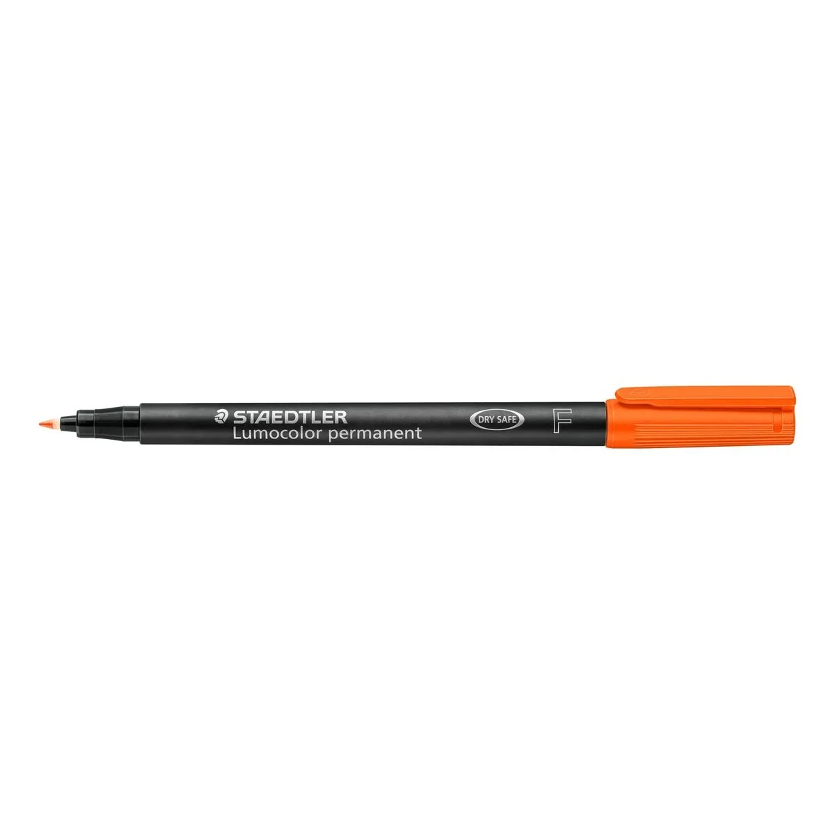 Rotulador permanente Staedtler 318-4 Naranja 0,6 mm 10 Piezas (10 Unidades)