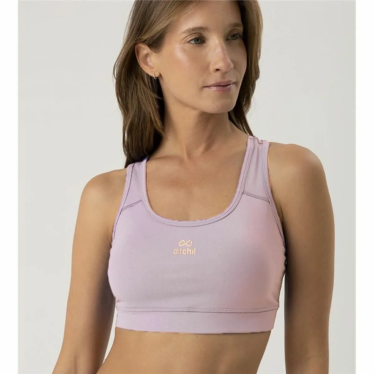 Sujetador Deportivo Ditchil Ditchill  Lavanda