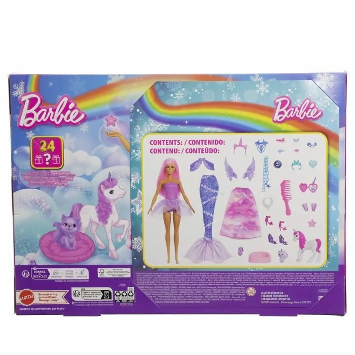 Calendario de Adviento Barbie