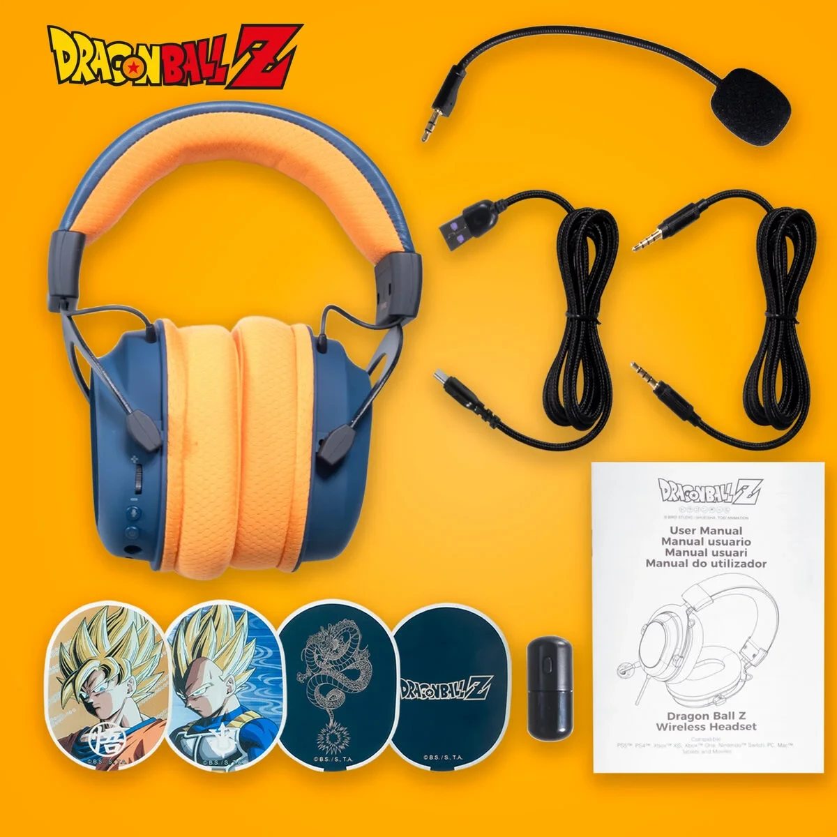 Auriculares FR-TEC DB2001 Azul (1 unidad)