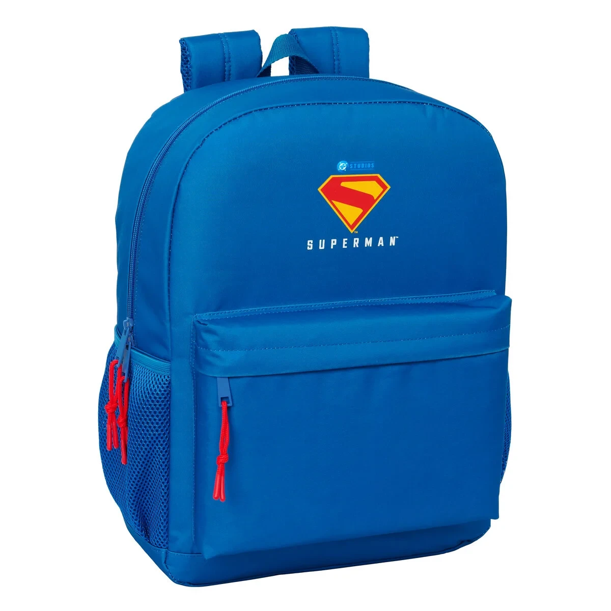 Mochila Escolar Superman Azul