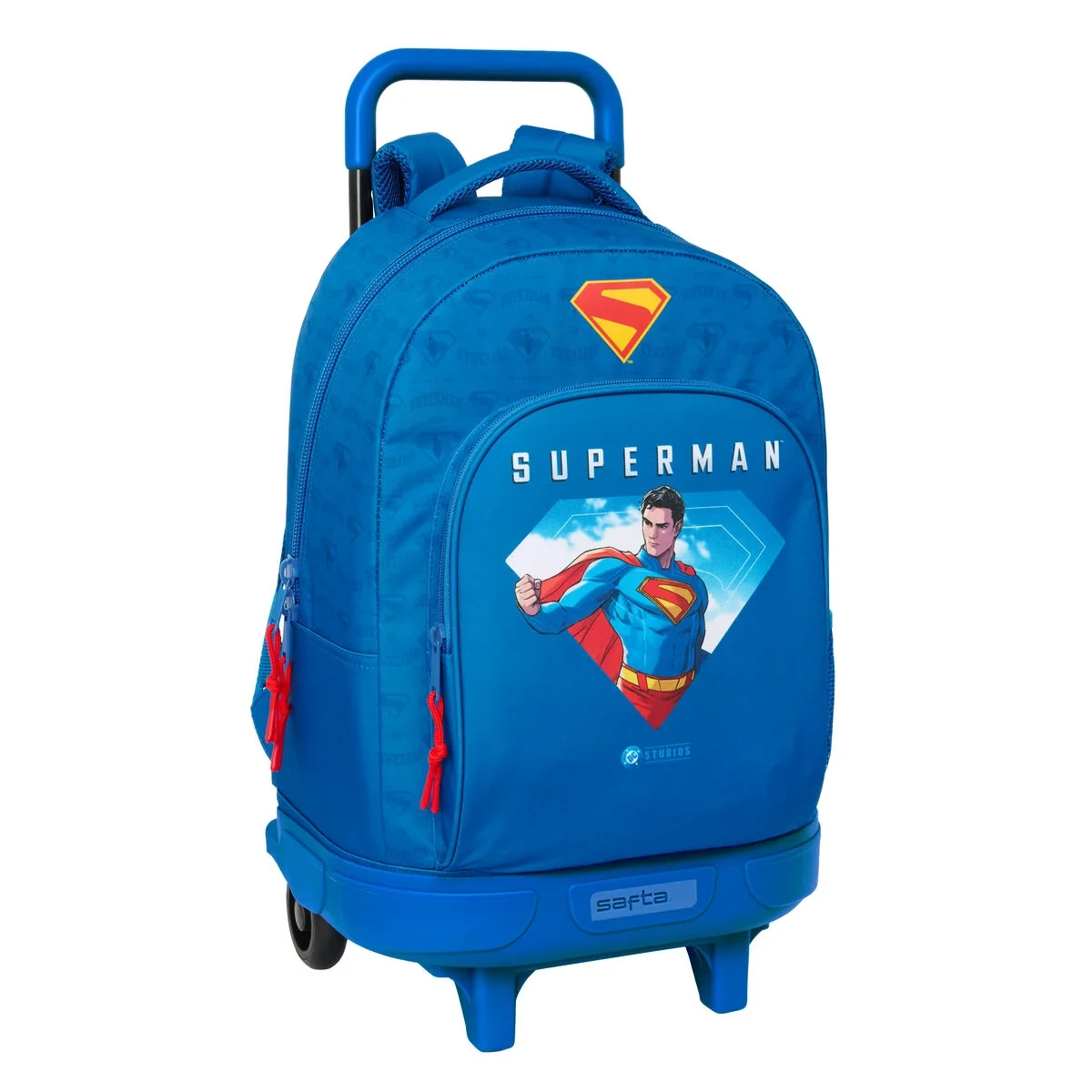 Mochila Escolar Superman Azul 33 x 45 x 22 cm